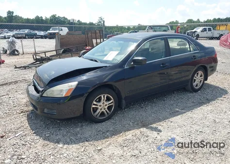 2007 Honda Accord 2.4 Se из США, поврежденный, VIN JHMCM56317C021253